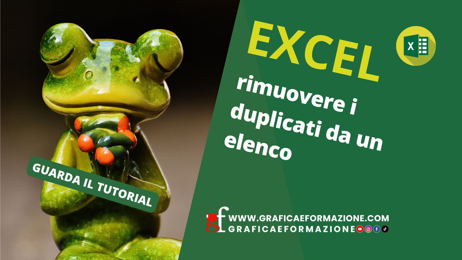 Excel: come rimuovere i duplicati