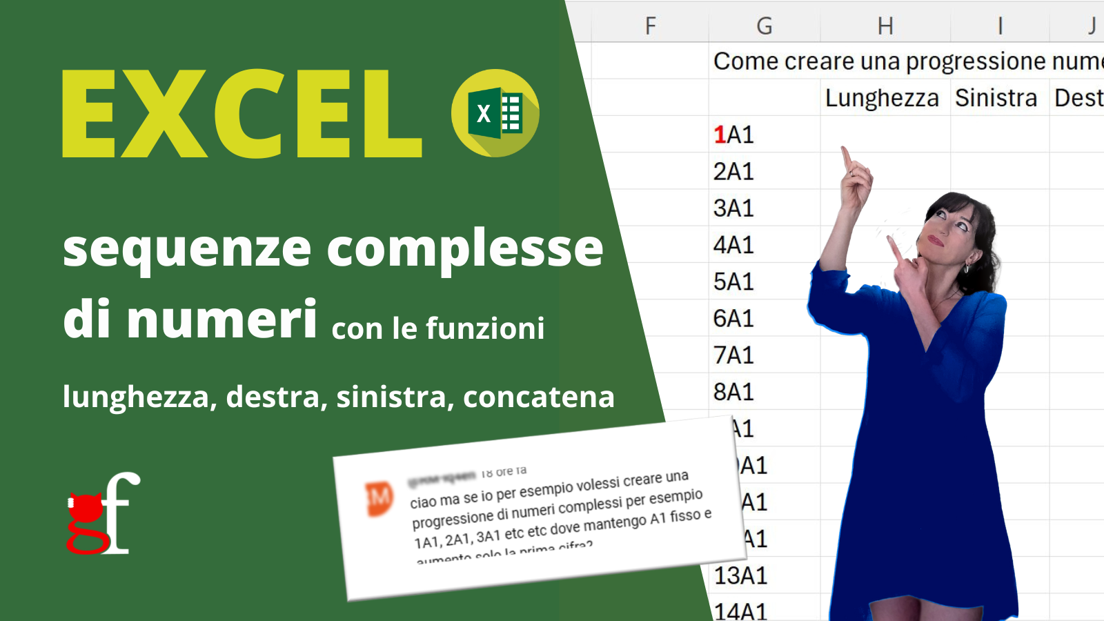 Scopri come creare una progressione numerica in Excel